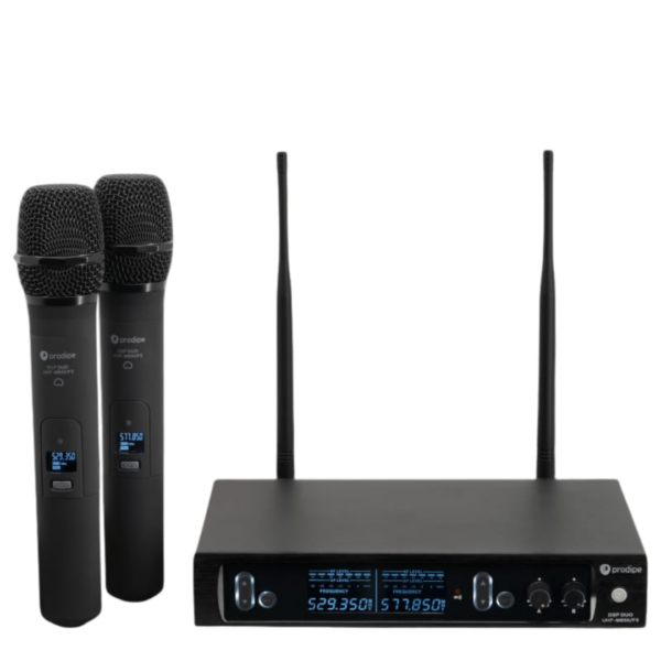 Prodipe DSP Duo UHF-M850 / Paire de micros main sans fil UHF