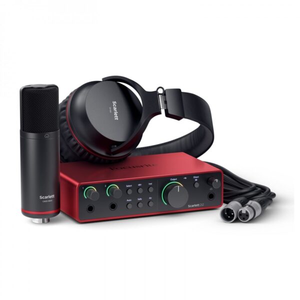 Focusrite Scarlett 2i2 Studio 4e Gén / Pack Enregistrement