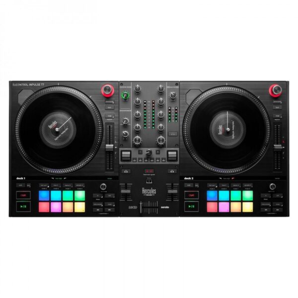 HERCULES DJ-DJ CONTROL IMPULSE T7V/ Contrôleur Dj