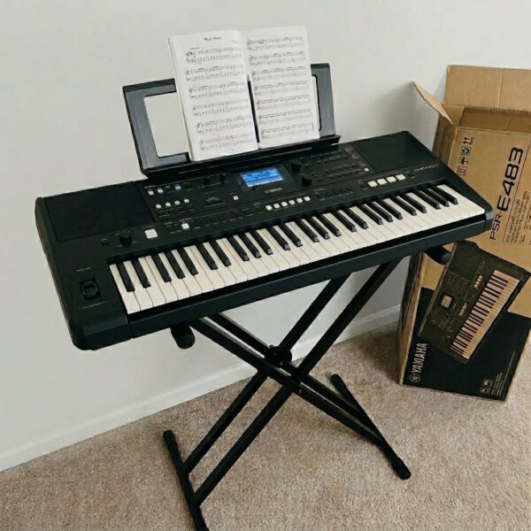 Yamaha PSR E483 / Clavier portable 61 touches