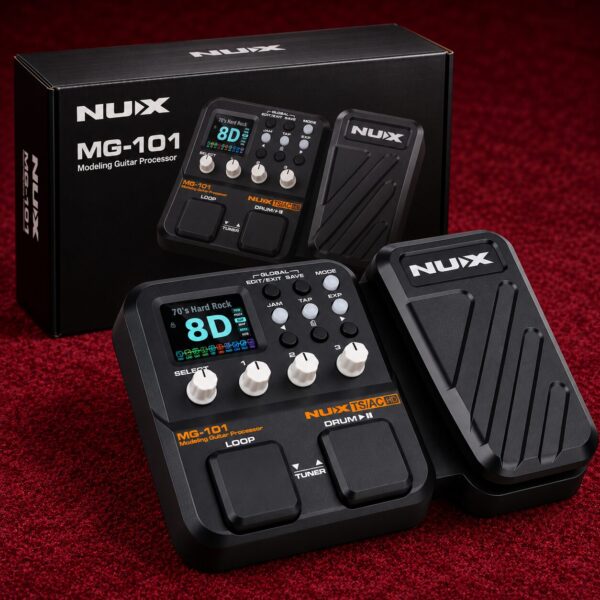 NUX MG-101 / Multi-effet compact pour guitare électrique